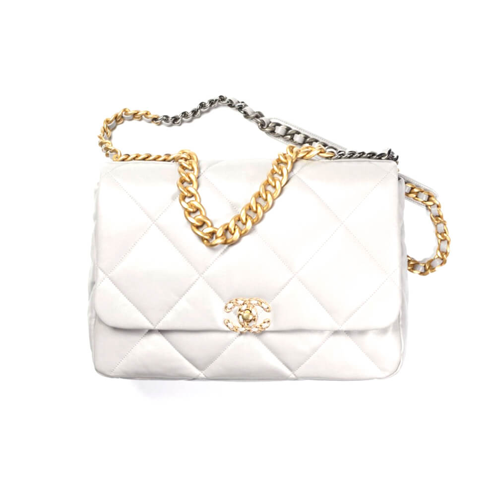 CHANEL 19 MAXI HANDBAG (high-end grade)