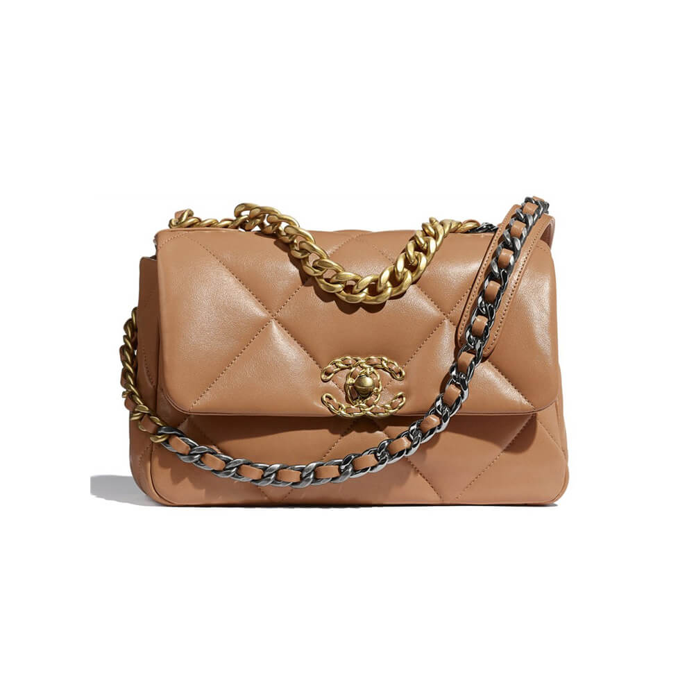 CHANEL 19 MAXI HANDBAG (high-end grade)