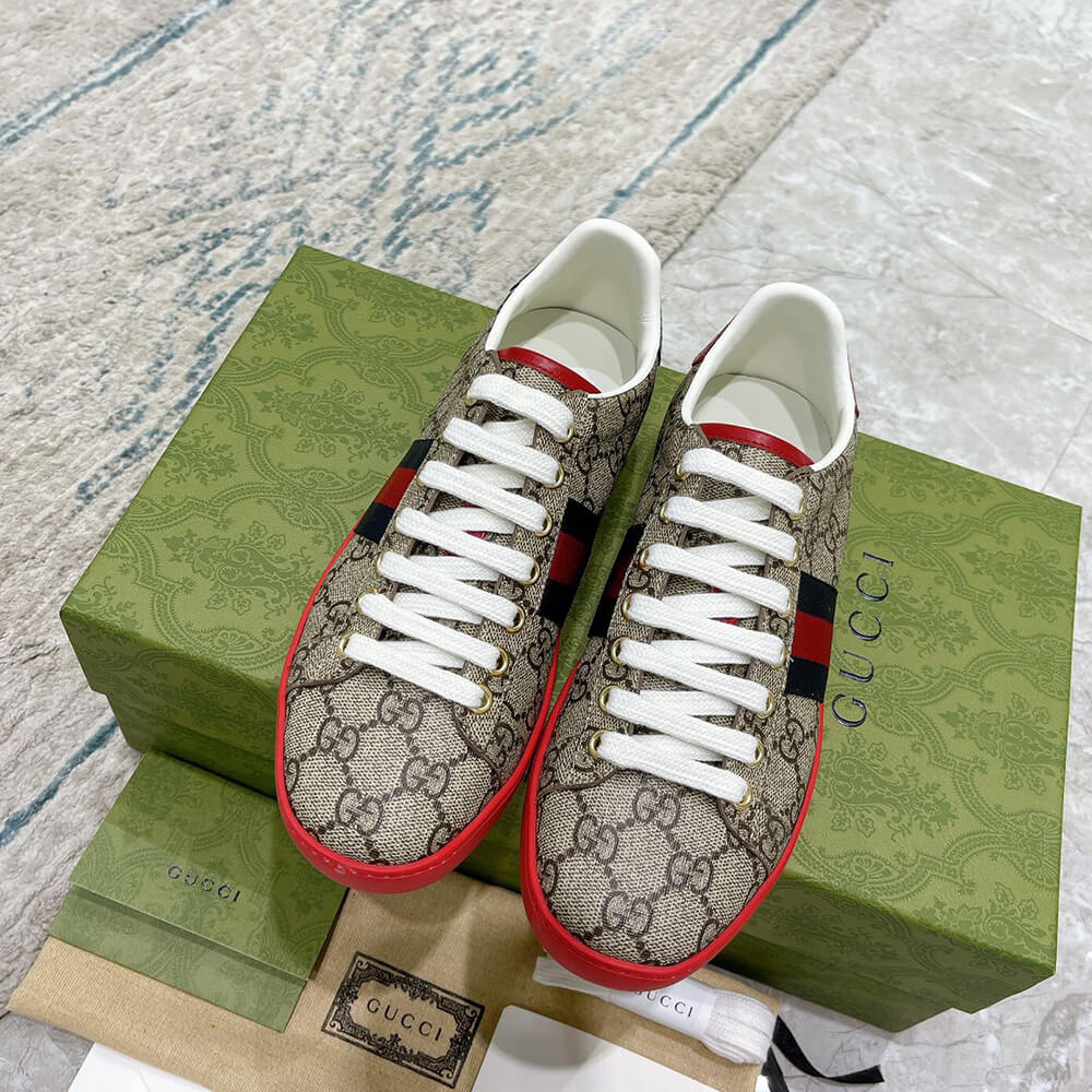 Ace GG Supreme sneaker with bees