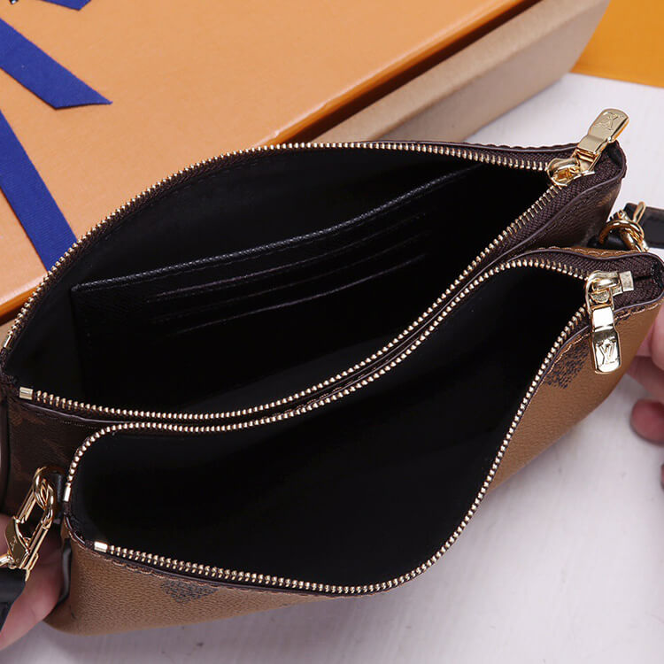 LV Double Zip Pochette