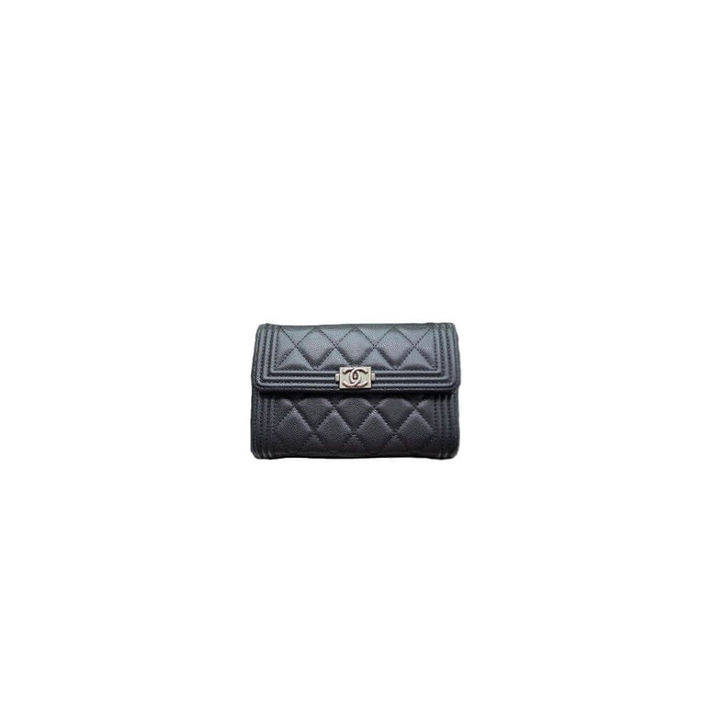 Chanel boy long wallet