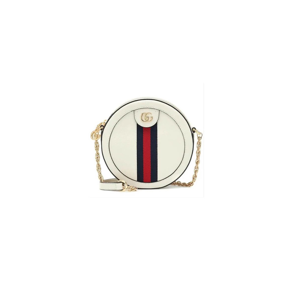 Ophidia GG mini round shoulder bag