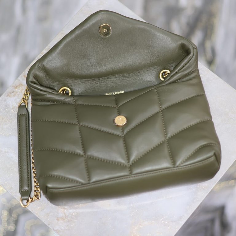 YSL Toy Puffer in lambskin