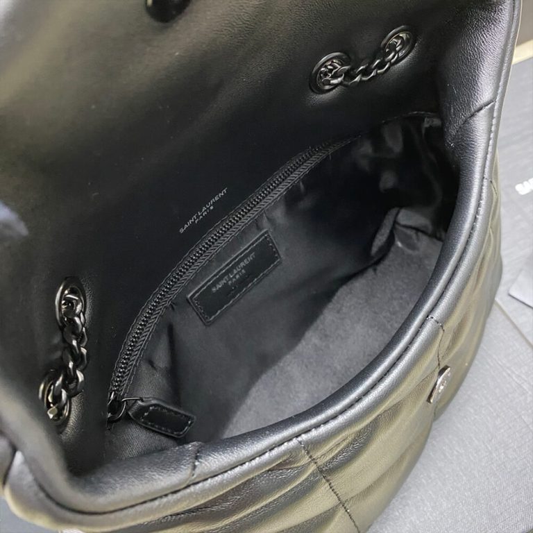 YSL Toy Puffer in lambskin