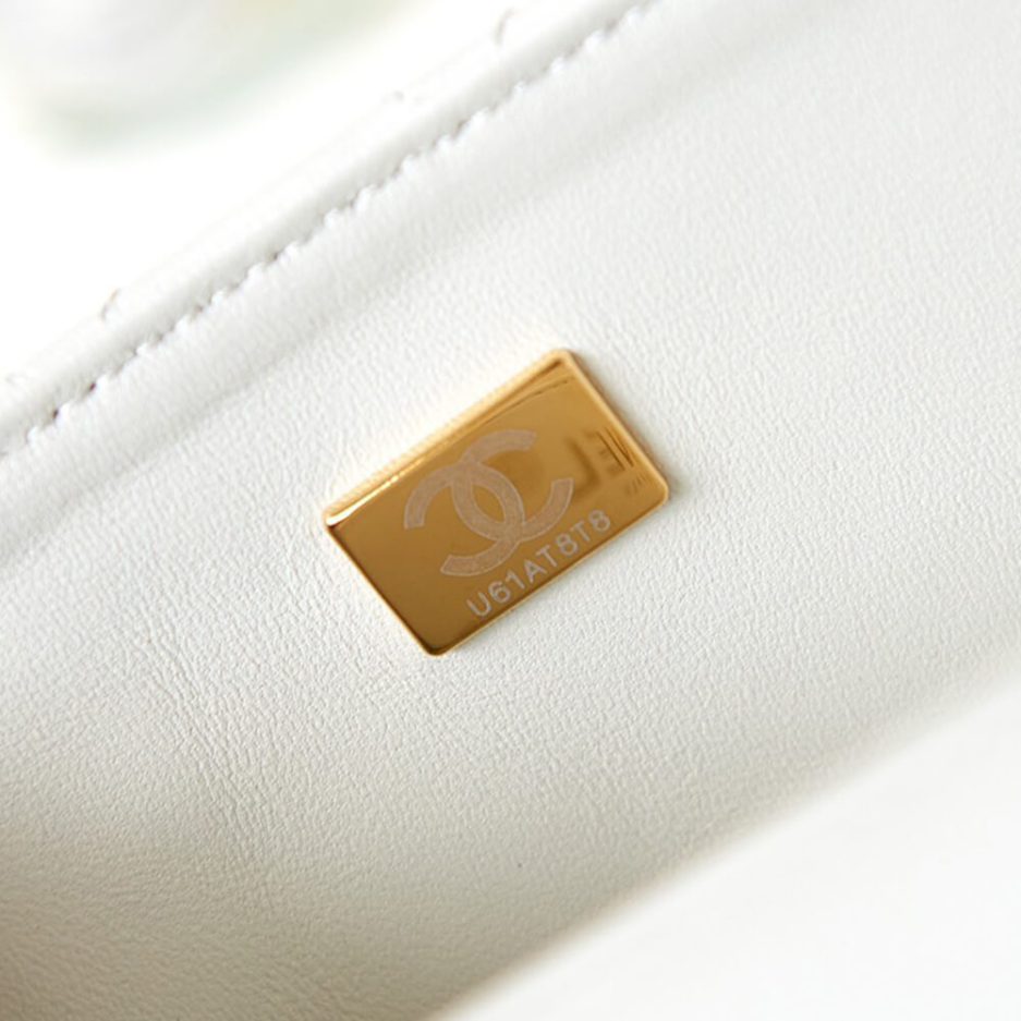 CHANEL Mini Flap With Top Handle