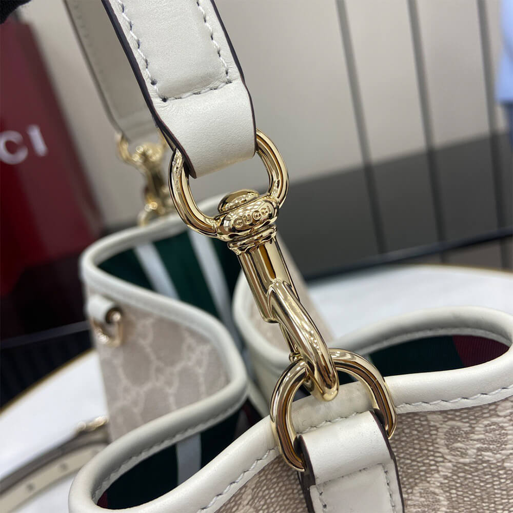 GG Emblem mini bucket bag