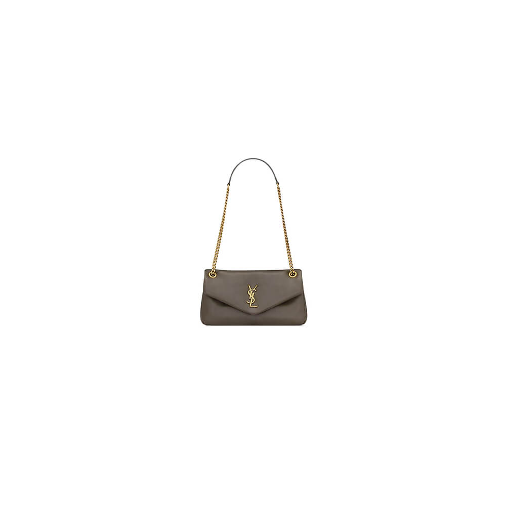YSL calypso small in plunged lambskin
